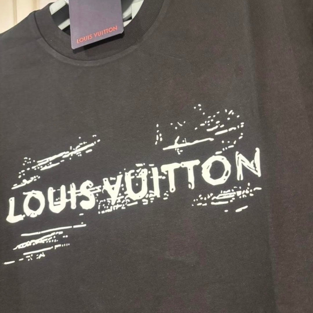 Louis Vuitton brushstroke logo T-shirt