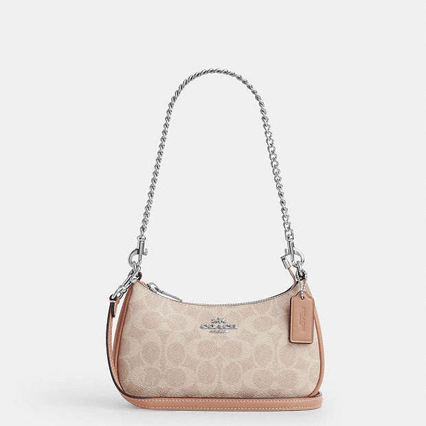 Coach Teri Mini Crossbody Bag In Signature Canvas